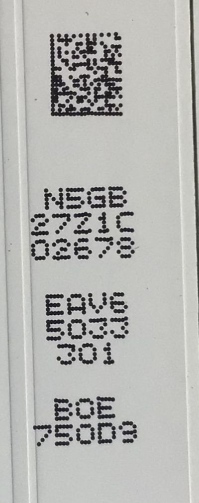 KIT DE LED'S PARA TV LG (9 PZ ) / NUMERO DE PARTE EAV65033301 / SSC_Y21_SLIM_TRIDENT_75NANO75_BOE_S / SSC_Y21_SLIM_TRIDENT_75NANO75_BOE_PTN0.6_REV00_201215 / PANEL NC750TQG-ABKP1 / MODELO 75NANO75UQA.BUSFLKR - Imagen 4